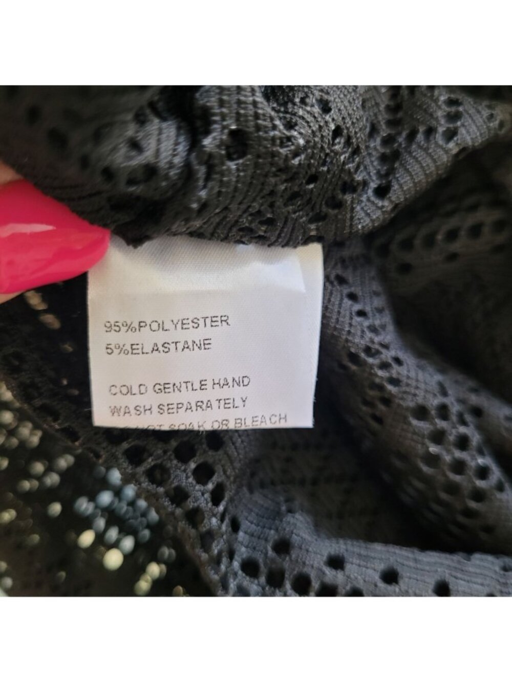 Thatssofetch Lace Maxi Dress Size XS/S Sterling Black Bodycon Sexy NWT - Picture 8 of 9